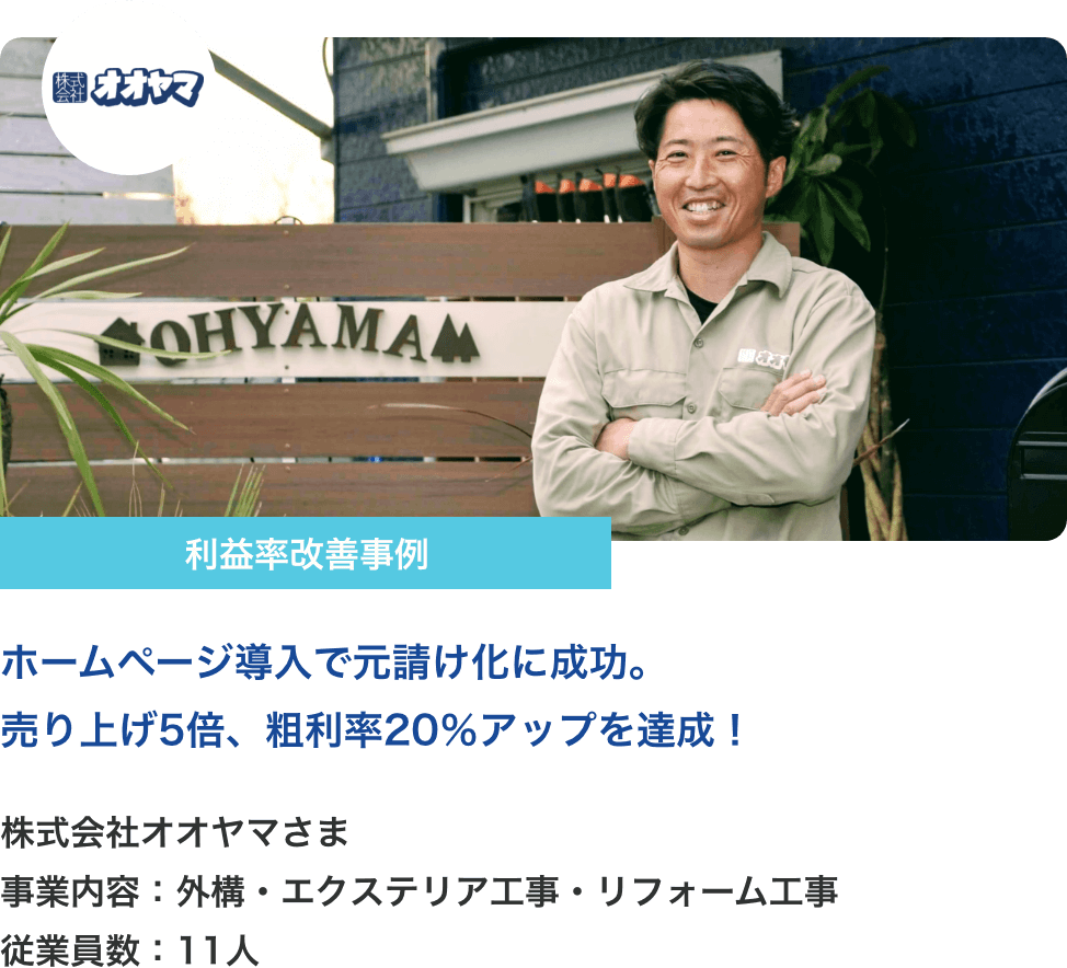 利益率改善事例
